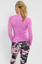 Coeur Sports Long Sleeve Run Top The Element Long Sleeve Run Top in Hard Candy