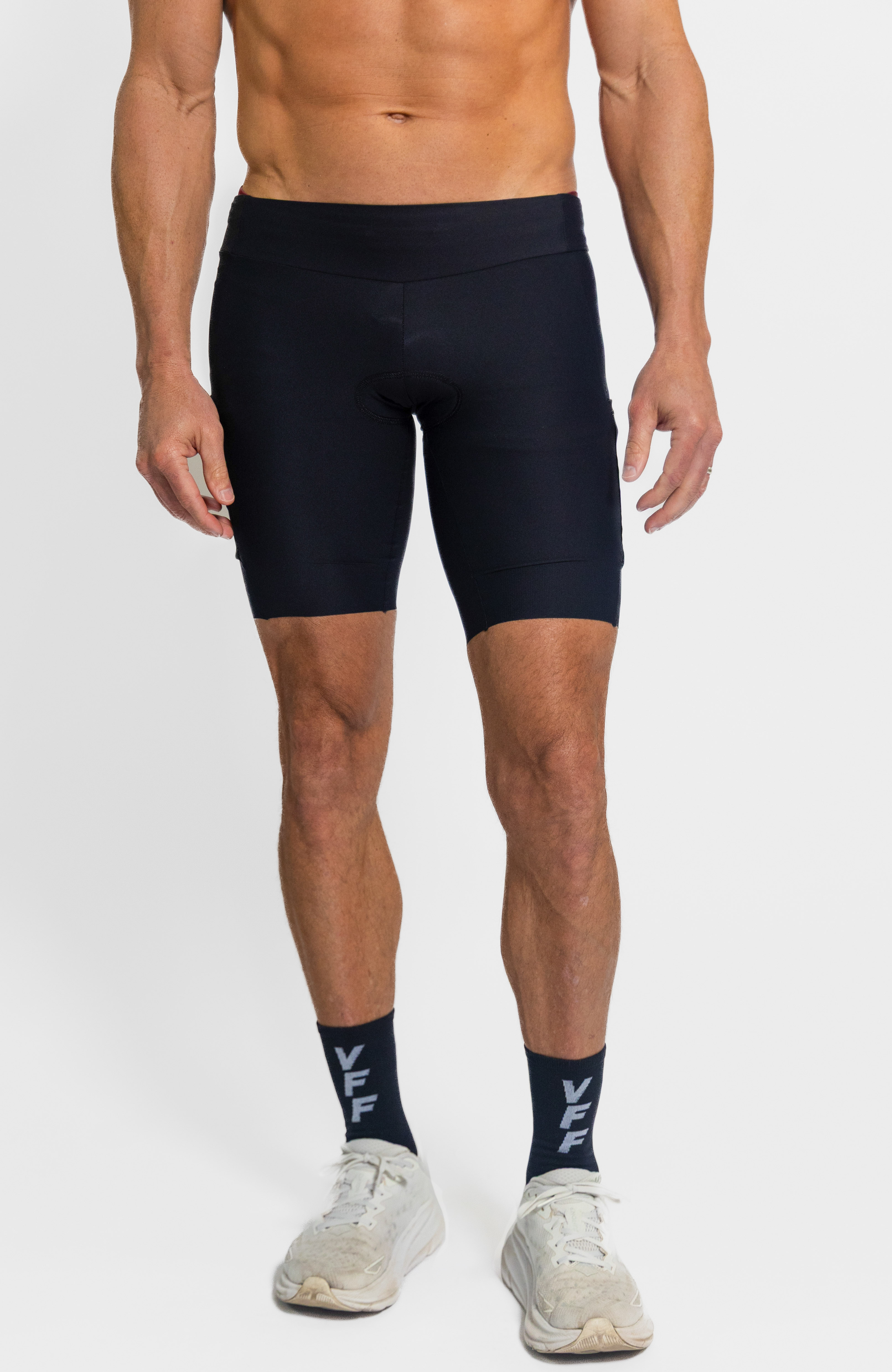 Coeur Sports Men Tri Short VFF Stealth Tri Short in Black