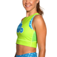 Coeur Sports Run Crop Top PRESALE! Collective Beat 23 Women's Running Tech Crop Top