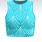 Coeur Sports Run Crop Top PRESALE! Filigree Women's Running Tech Crop