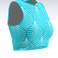 Coeur Sports Run Crop Top PRESALE! Filigree Women's Running Tech Crop