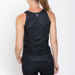 Coeur Sports Run Singlet Little Black Women's Running Singlet