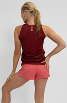 Coeur Sports Run Tank Women's Running Singlet in Sunburst