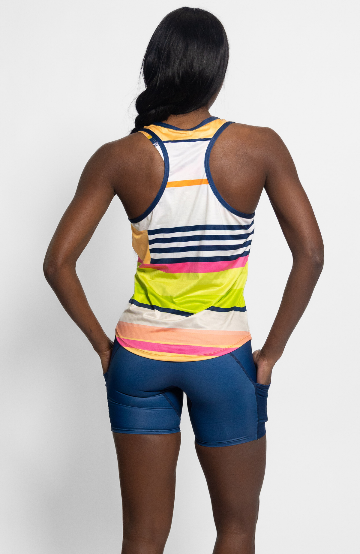 Coeur Sports Run Tank Women's Running Tank in Meridian