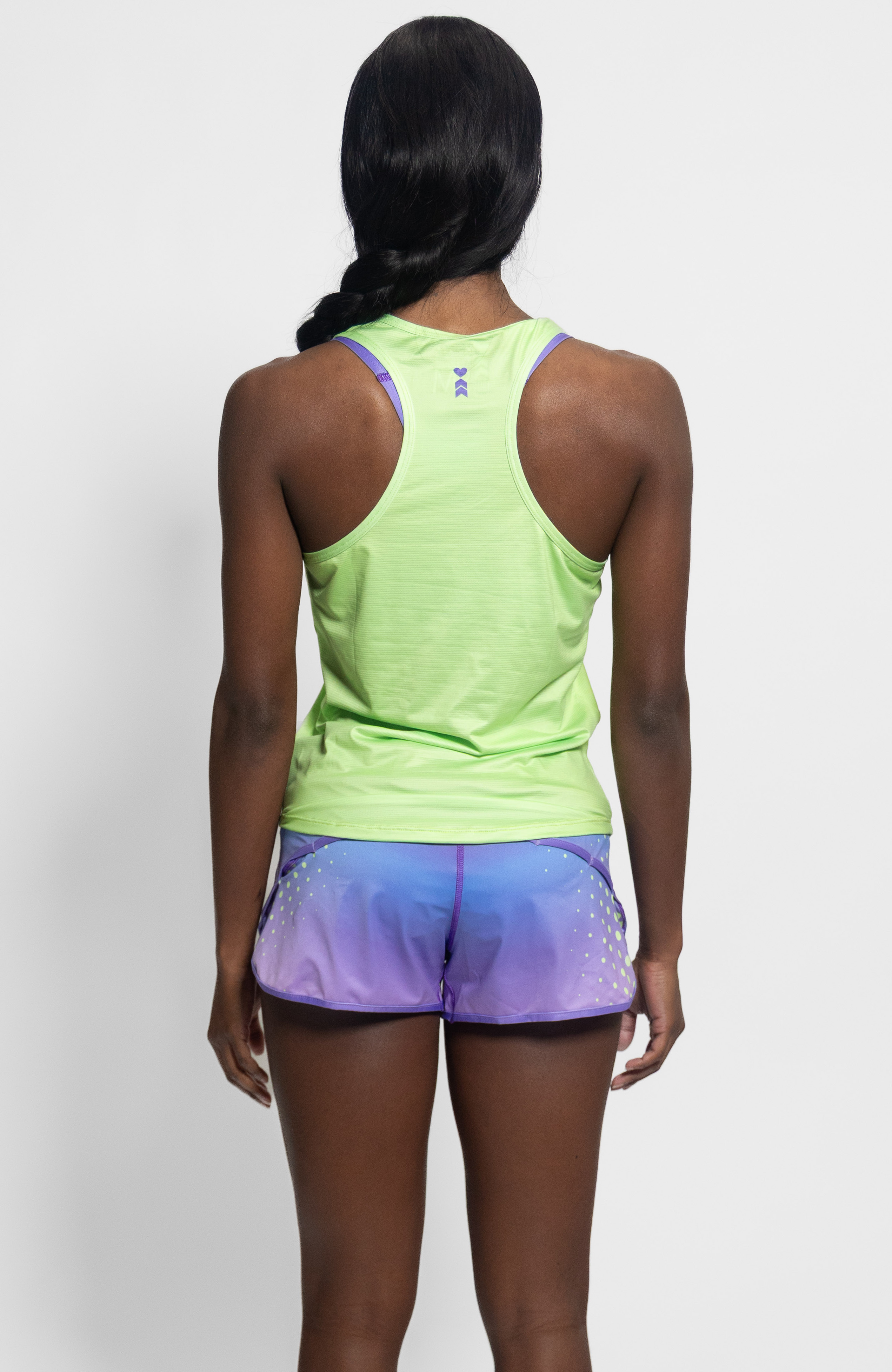 Coeur Sports Run Tank Women's Running Tank in Plush