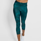 Coeur Sports Run Tights Jade Performance 7/8 Running Tights