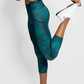 Coeur Sports Run Tights Jade Performance 7/8 Running Tights