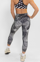 Coeur Sports Run Tights Performance Running Capri in Shadow