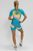 Coeur Sports Sleeved Tri Suit 3/4 Zip Sleeved Trisuit in Team 26