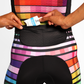 Coeur Sports Sleeved Tri Suit Cyberchic Women's Sleeved One Piece Triathlon Suit