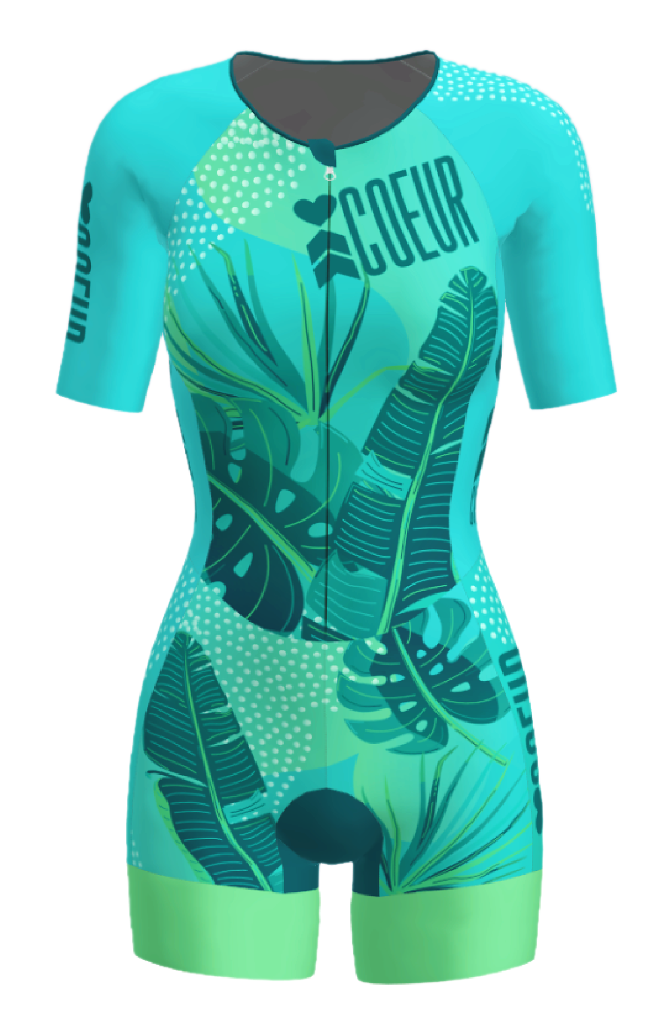 Coeur Sports Sleeved Tri Suit PRESALE! Aloha 23 Women's Sleeved One Piece Triathlon Suit