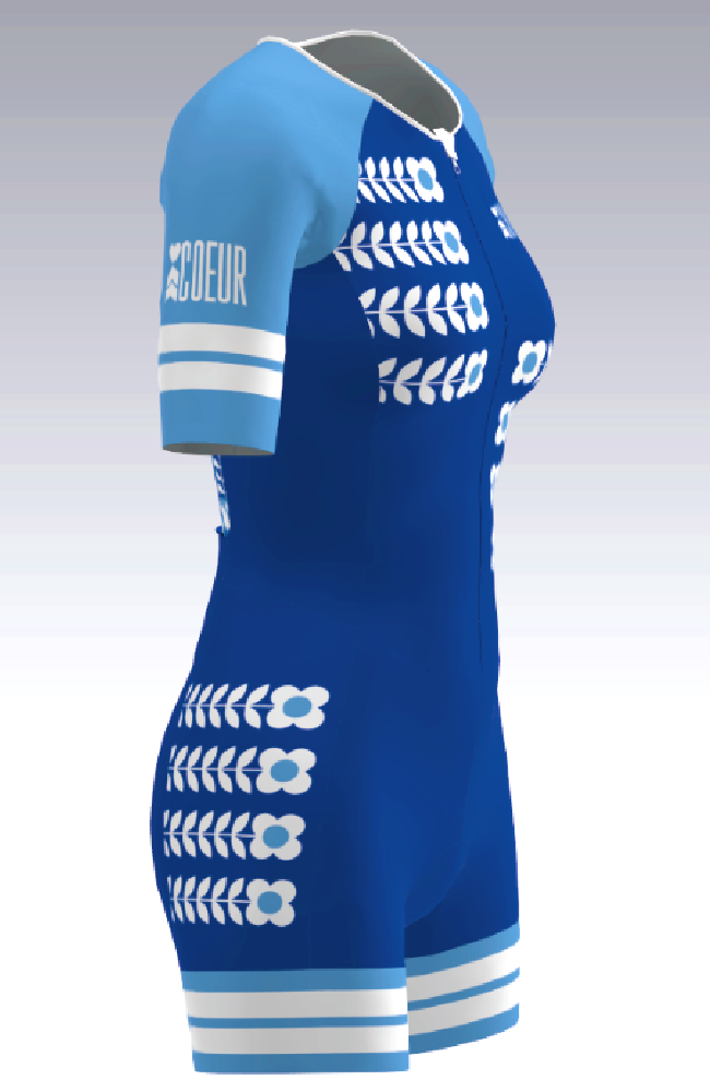 Coeur Sports Sleeved Tri Suit PRESALE! Kalevala Women's Sleeved One Piece Triathlon Suit