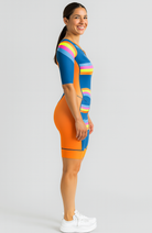 Coeur Sports Sleeved Tri Suit Sleeved Trisuit in Groovy