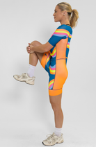 Coeur Sports Sleeved Tri Suit Sleeved Trisuit in Groovy