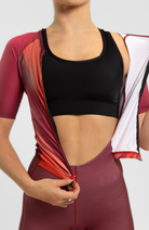 Coeur Sports Sleeved Tri Suit Sleeved Trisuit in Sunburst