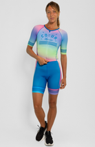 Coeur Sports Sleeved Tri Suit Sleeved Women's Trisuit in Euphoria