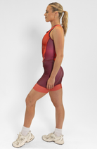 Coeur Sports Sleeved Tri Suit Sleeveless Trisuit in Sunburst