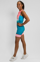 Coeur Sports Sleeved Tri Suit TCB 25 Sleeveless One Piece Suit