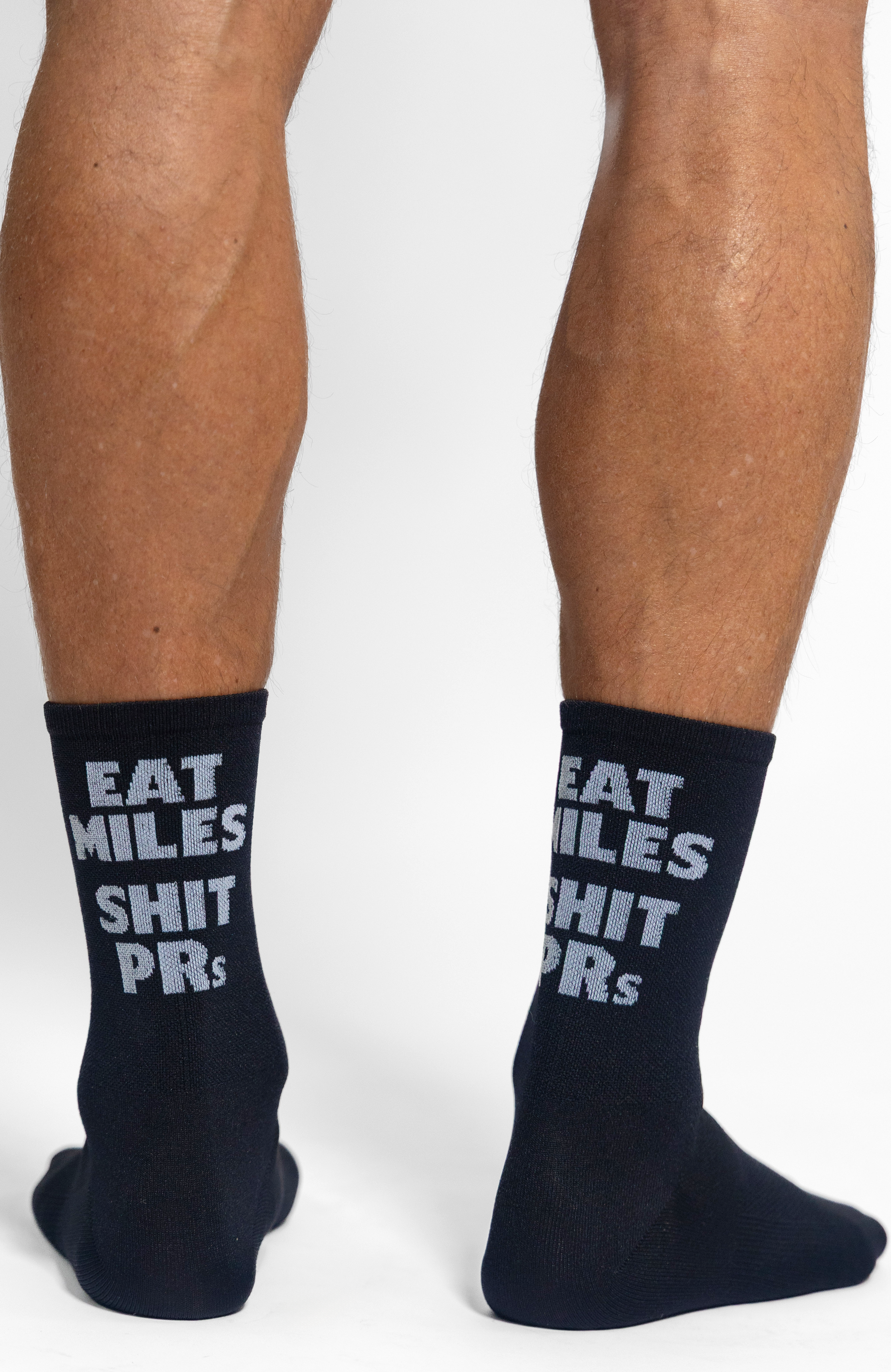 Coeur Sports Socks ONE SIZE / Black Eat Miles Socks