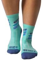 Coeur Sports Socks One Size / blue Coeur Velo Virtual Cycling Club Socks