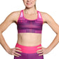 Coeur Sports Sports Bra Deep Purple Pocket Sports Bra