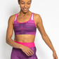 Coeur Sports Sports Bra Deep Purple Pocket Sports Bra