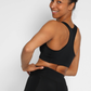 Coeur Sports Sports Bra Not Going Nowhere Sports Bra Black