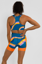 Coeur Sports Sports Bra Pocket Sports Bra in Groovy