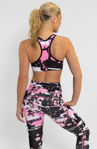 Coeur Sports Sports Bra Pocket Sports Bra in Hard Candy