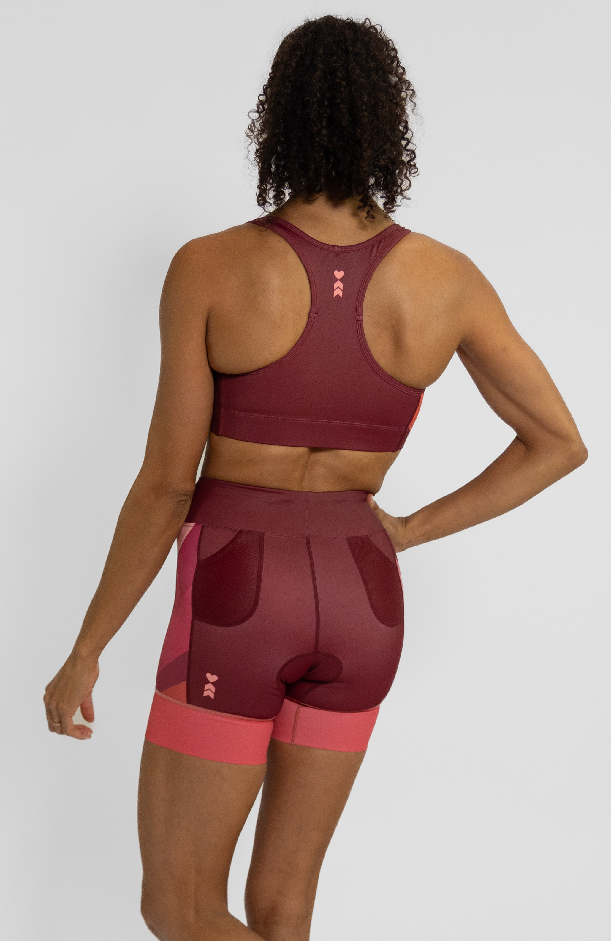 Coeur Sports Sports Bra Pocket Sports Bra in Sunburst