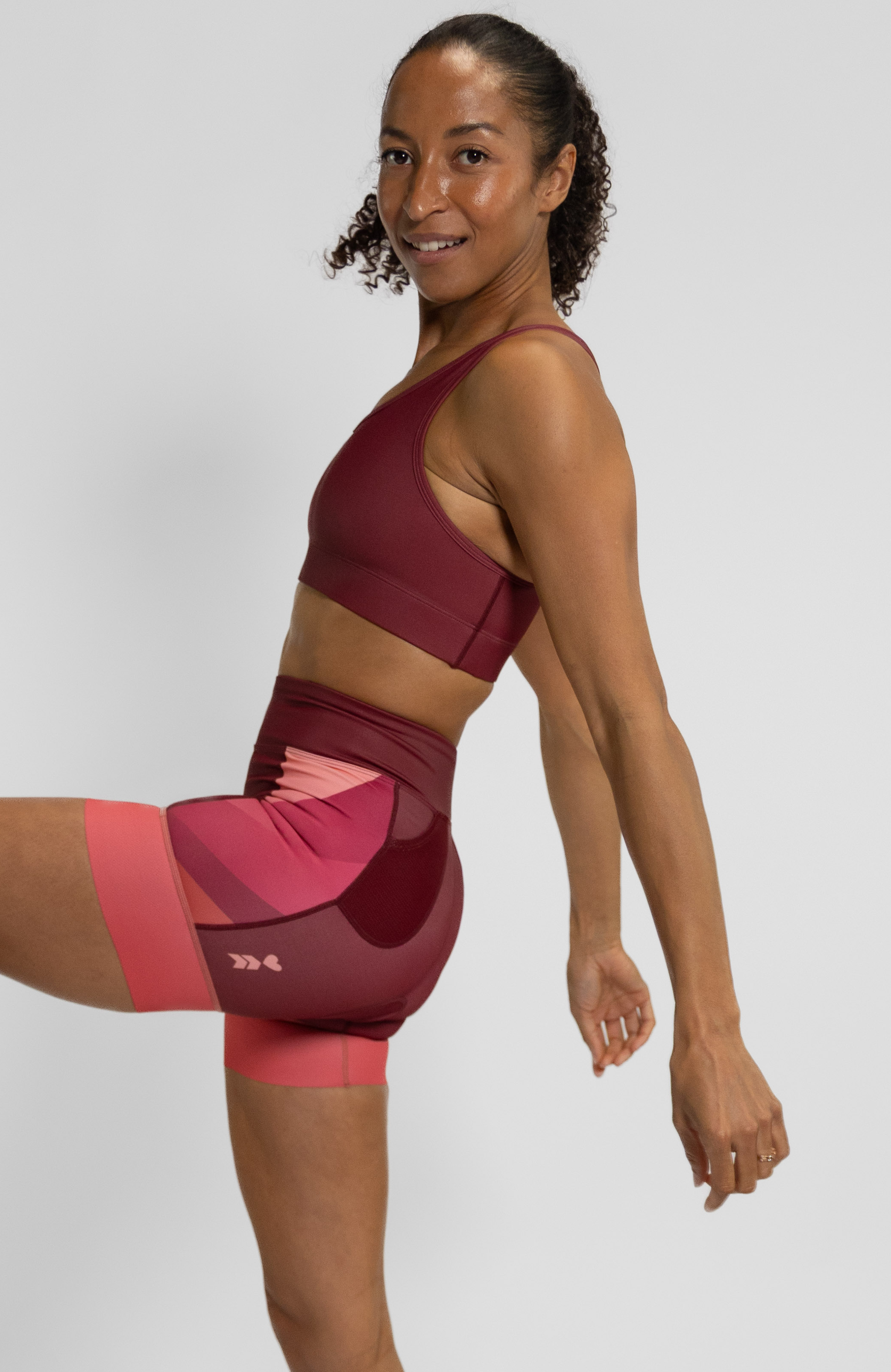 Coeur Sports Sports Bra Pocket Sports Bra in Sunburst