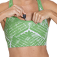 Coeur Sports Sports Bra Sage Pocket Sports Bra