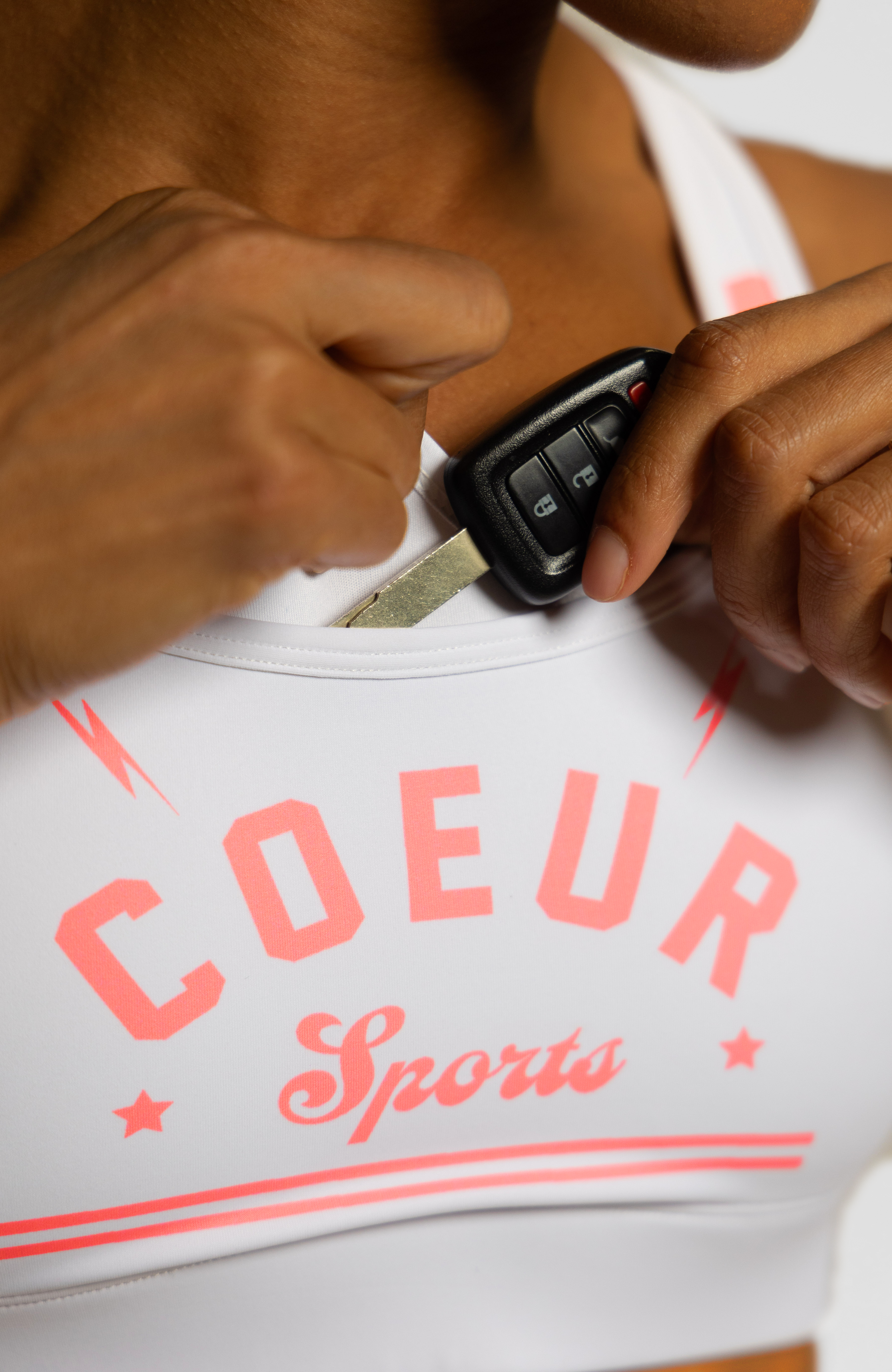 Coeur Sports Sports Bra TCB 25 Pocket Sports Bra