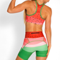 Coeur Sports Sports Bra Watermelon Pocket Sports Bra