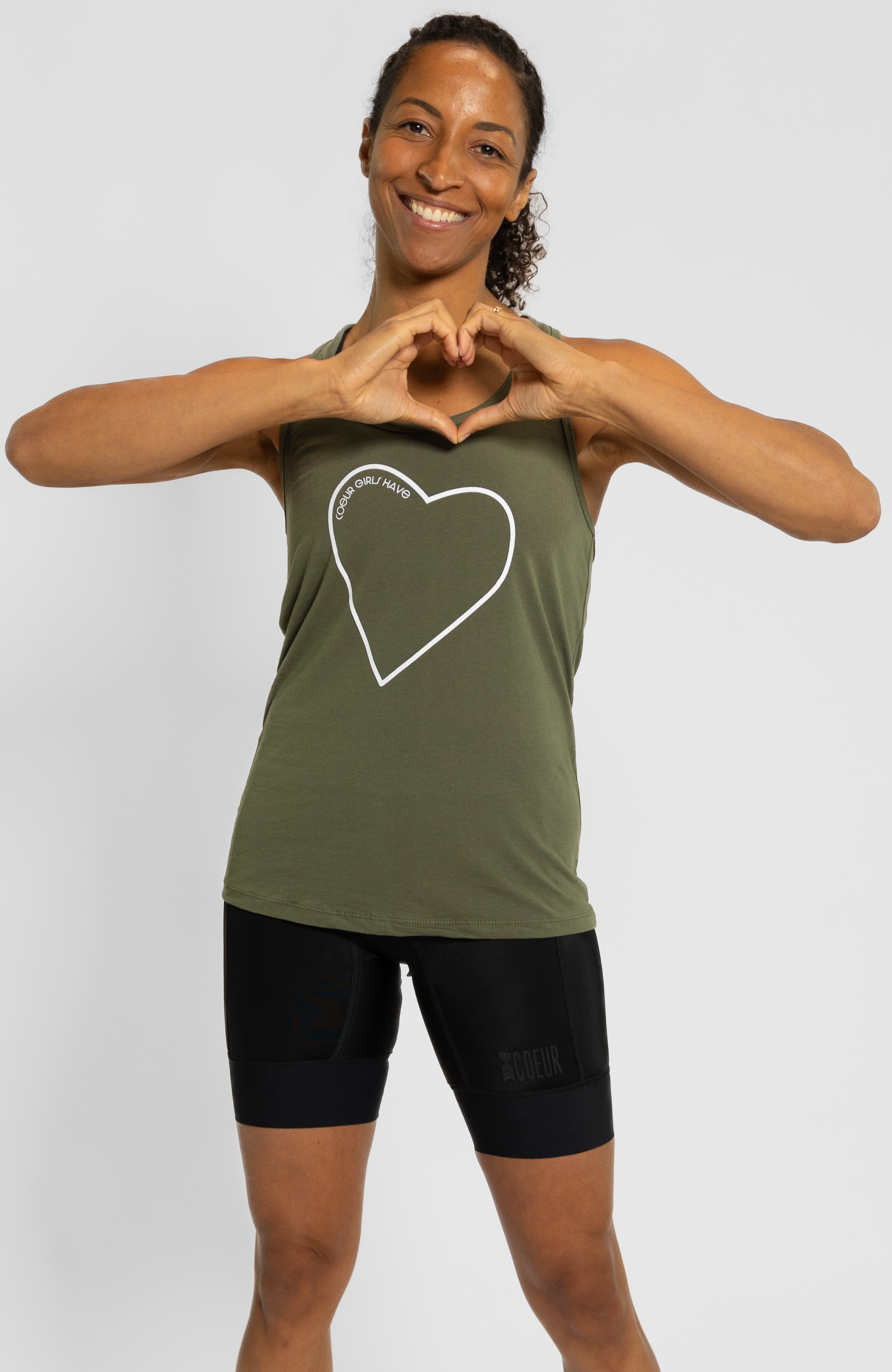 Coeur Sports Tank Coeur Girls Have Heart Tank