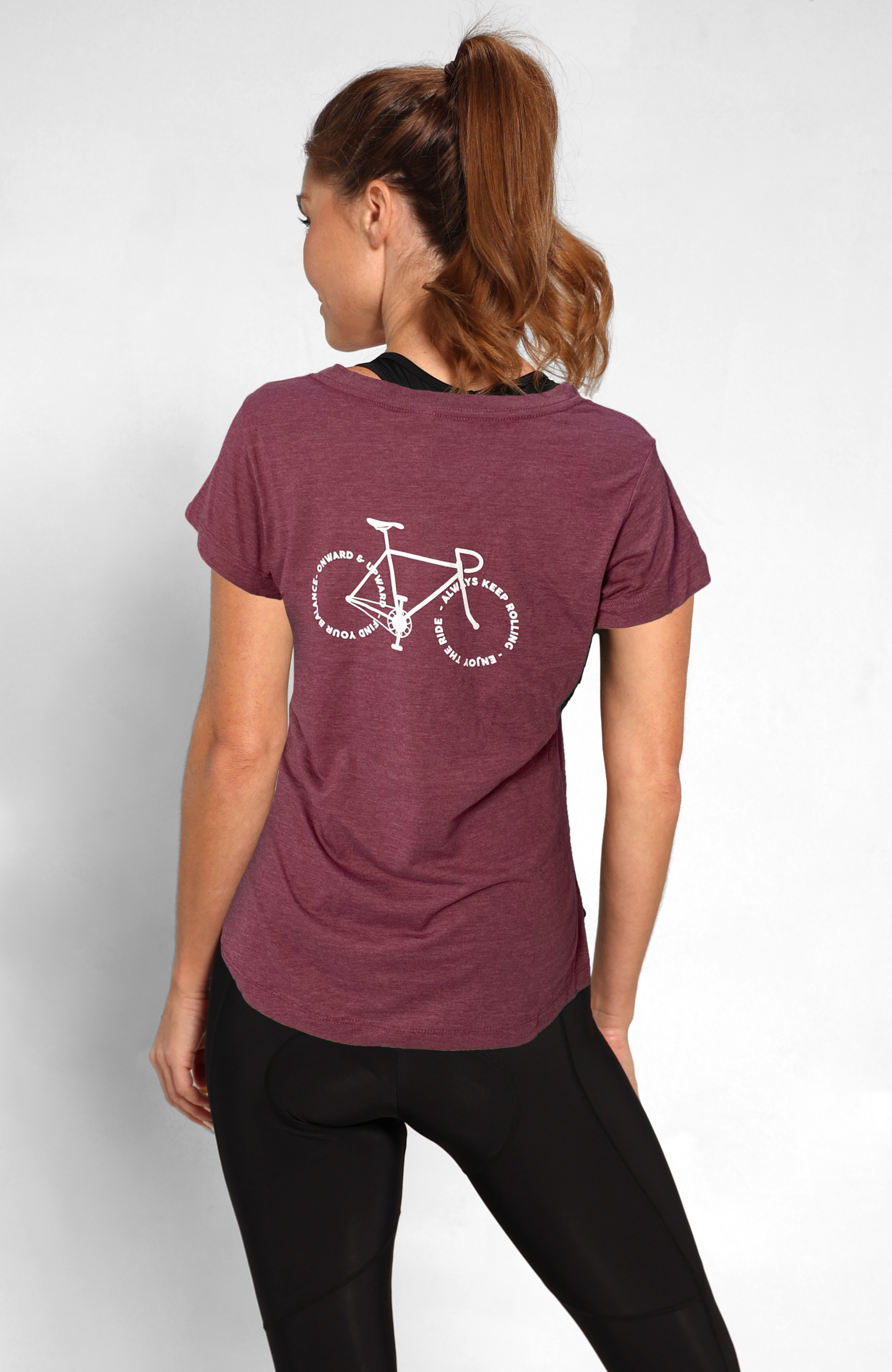 Coeur Sports Tank Enjoy The Ride Tee