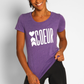 Coeur Sports Tank Purple Logo Tee