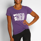 Coeur Sports Tank Purple Logo Tee