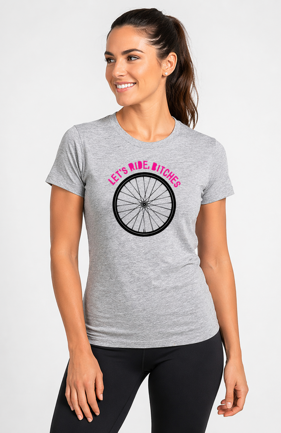 Coeur Sports Tee Let's Ride Tee