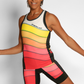 Coeur Sports Tri Tank All Together Collection 23 Women's Triathlon Tank with Shelf Bra