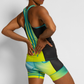 Coeur Sports Tri Tank Aurora Women's Triathlon Tank with Shelf Bra