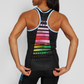 Coeur Sports Tri Tank Cyberchic Women's Triathlon Tank with Shelf Bra