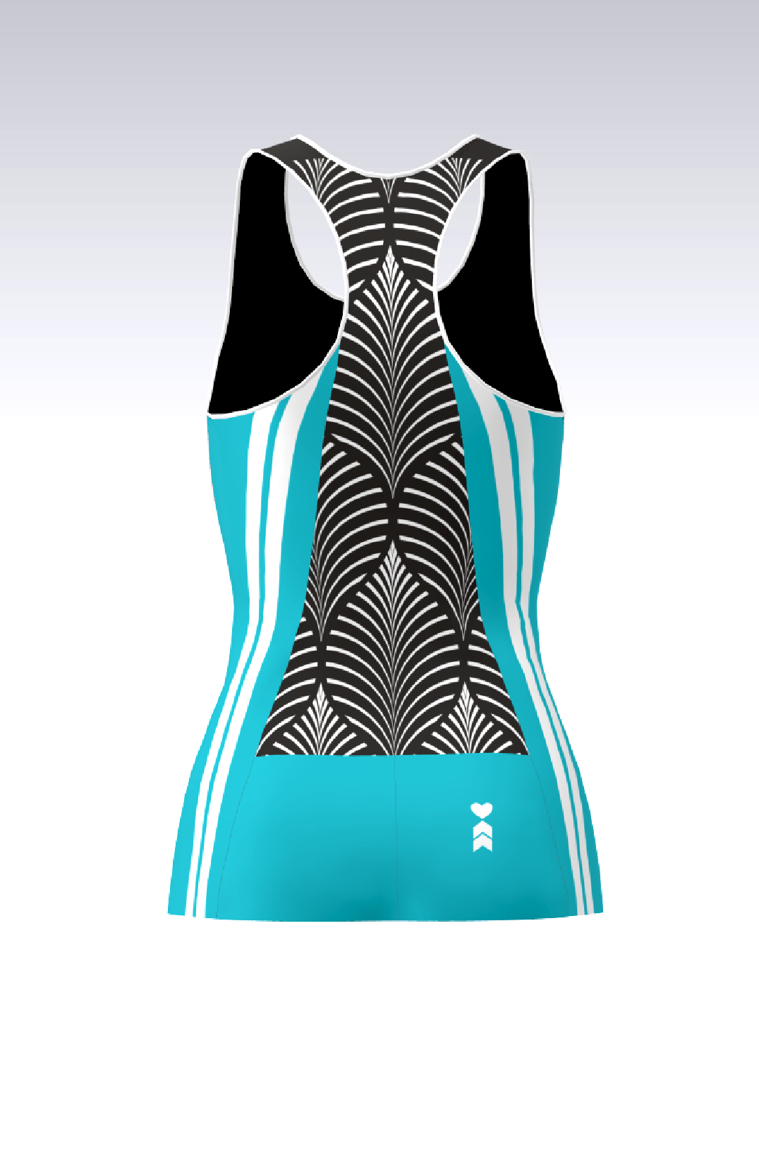 Women's Triathlon Tank with Shelf Bra – Coeur Sports