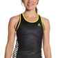 Coeur Sports Tri Tank Velvet Banana Women's Triathlon Tank with Shelf Bra