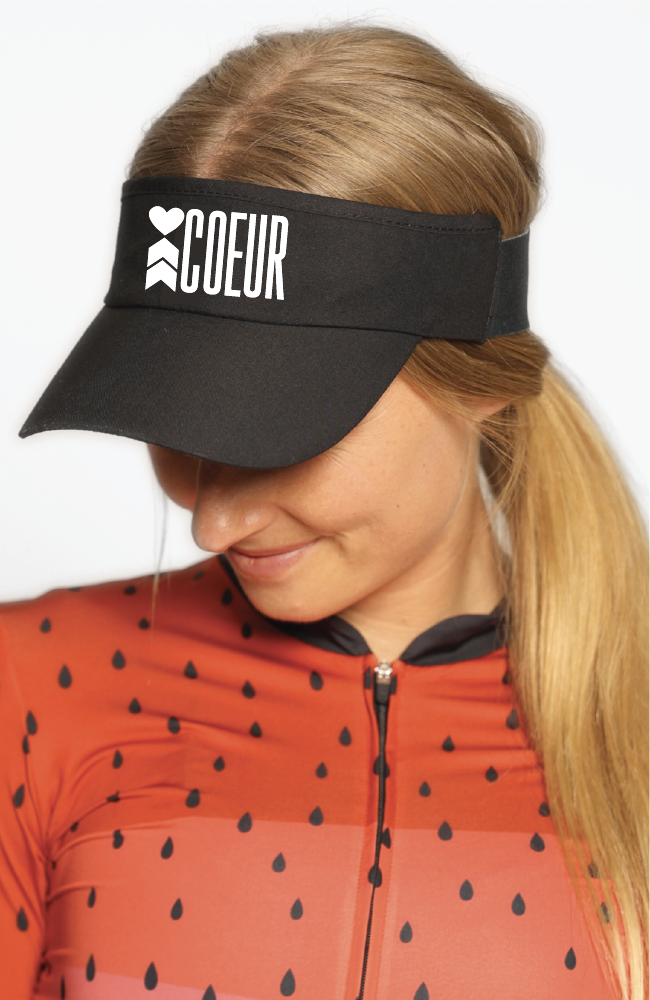 Coeur Sports Visor ONE SIZE / Black Black Coeur Visor