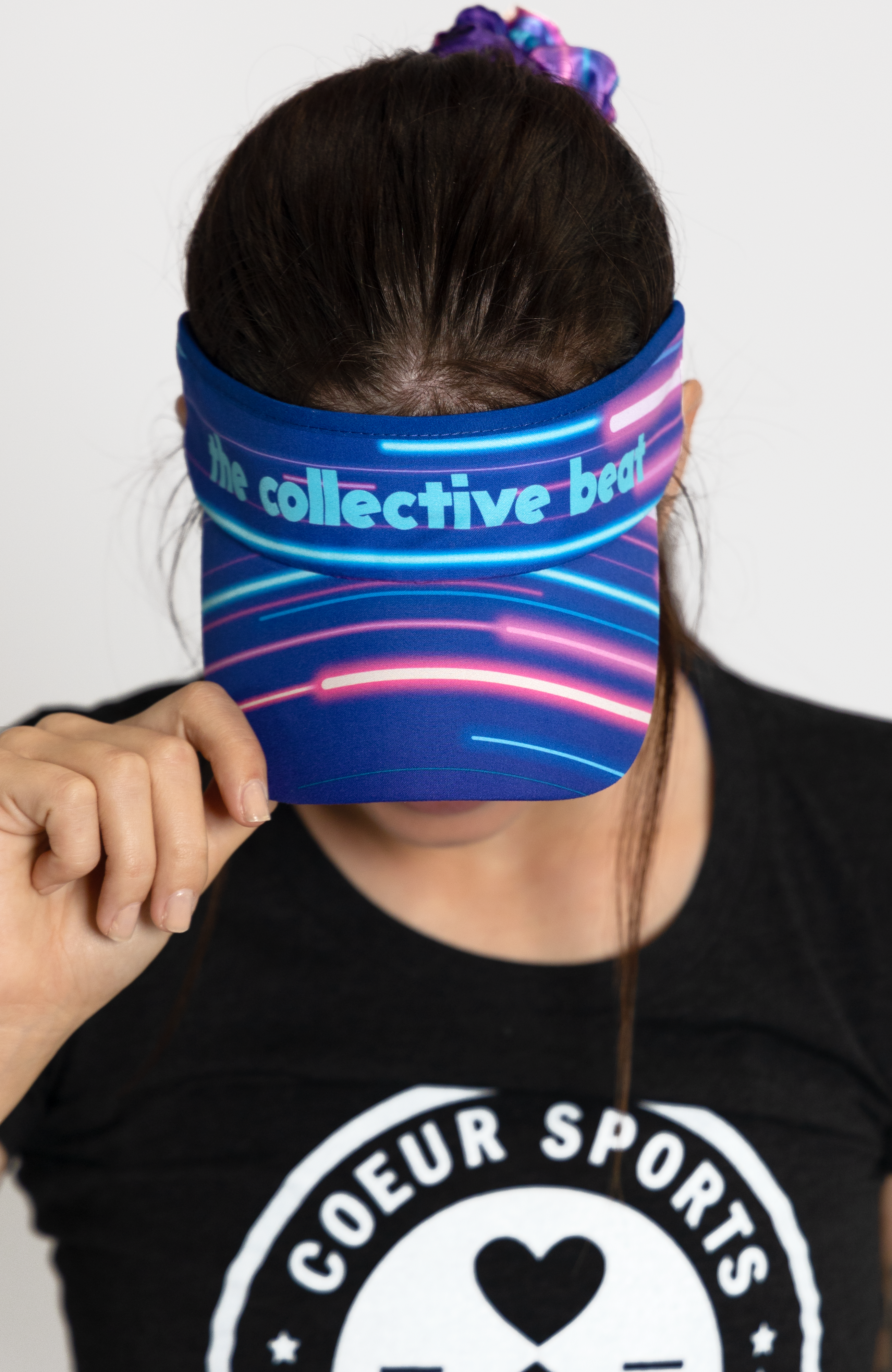 Coeur Sports Visor ONE SIZE / Blue PRESALE! Collective Beat 24 Visor