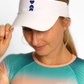 Coeur Sports Visor ONE SIZE / White White Coeur Visor