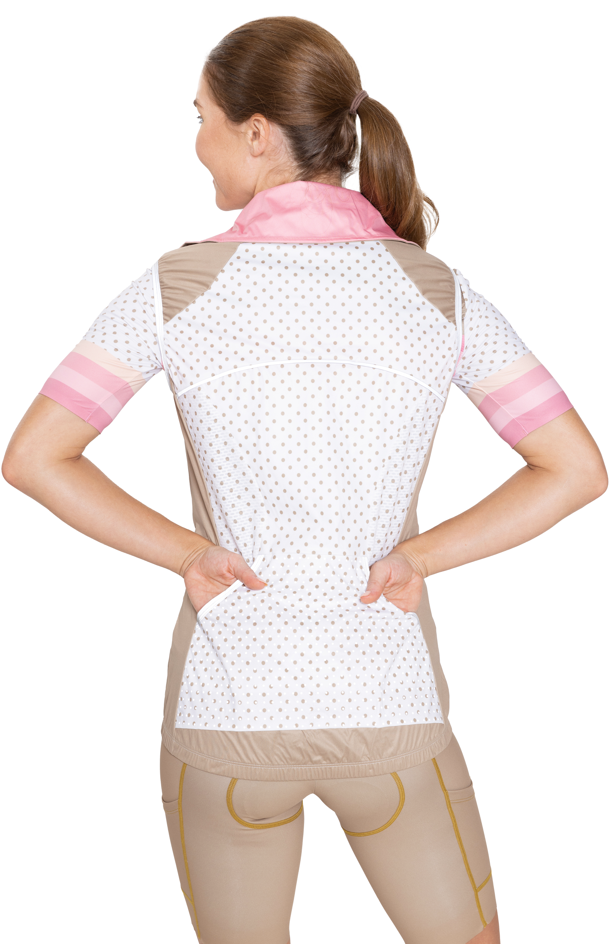 Coeur Sports Wind Vest Wind Vest in our 31 Flavors Design