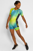 Coeur Sports Zele sleeved tri suit Aurora Zele Sleeved Triathlon Speedsuit