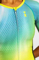 Coeur Sports Zele sleeved tri suit Aurora Zele Sleeved Triathlon Speedsuit